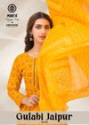 Gulabi Jaipur Vol 5 By Deeptex Cotton Printed Anarkali Kurtis Set Wholesale Online
